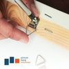 image:imagePHS DRing Picture Hangers with Screws Holds 3 lb 100 Pack  Small d rings picture hanging hardware for lightweight frames paintings photos amp artwork1000 Pack