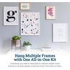 image:imagePHS Frame Back Kit with DRing Hangers Wire amp Bumpers for 50 Frames  Professional picture hanging hardware kit includes wire bumpers amp Drings for artwork installation