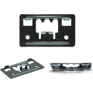 image:imagePHS Snap in Metal Frame Picture Hangers 100 Pack No Nails  Light duty back clips for metal frames toolfree installation keeps frames level black finish