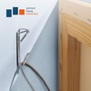 image:image50 lb Picture Hanger Hooks with Nails  25 Pack  Heavy Picture Hangers 50 lbs