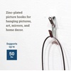 image:image50 lb Picture Hanger Hooks with Nails  25 Pack  Heavy Picture Hangers 50 lbs
