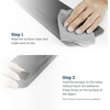 image:imageCloverdale Clear Rubber Feet 516 in Tall Square 35 Pack  Selfadhesive nonslip bumper pads for cutting boards electronics laptops amp appliancesBlack
