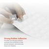 image:imageCloverdale Clear Rubber Feet 516 in Tall Square 35 Pack  Selfadhesive nonslip bumper pads for cutting boards electronics laptops amp appliancesClear