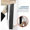 image:imageCloverdale Clear Rubber Feet 516 in Tall Square 35 Pack  Selfadhesive nonslip bumper pads for cutting boards electronics laptops amp appliancesClear