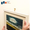 image:imagePHS 50 lb Brass Picture Hanging Hooks 20 Pack  Renter friendly picture hanging brass and alloy steel drywall amp plaster walls frames mirrors amp canvas art20 Pack