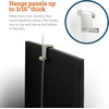 image:imagePHS Adjustable Picture Hangers Holds 44 lb 10 Pack  Gallery hooks fits nylon cords amp steel cables compatible with wire sawtooth amp foamboard hangers art hanging system