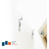 image:imagePHS AntiTheft Picture Hangers 100 Pack with Security Wrench  Antitheft security hanging brackets jcaho compliant for hotels hospitals galleries security wrench included1