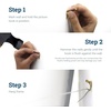 image:imagePHS Brass Picture Hooks Holds 10 lb 25 Pack with Nails for Drywall  Light duty picture and frame hangers holds up to 10 lb brass plated pinsized holes for drywall and plaster