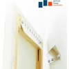 image:imagePHS French Cleat Hanger 10 in Holds 50 lbs 2 Pack  Heavy duty aluminum Zclips mirror brackets for wall mount whiteboards headboards silver finish30 Pack