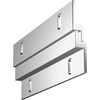 image:imagePHS French Cleat Hanger 6 in Holds 50 lb 3 Pairs  Aluminum z clips mirror hanging hardware mounting brackets for cabinets frames amp whiteboards50 pairs