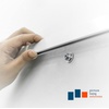 image:imagePHS Gallery Rail System Kit 79 in Holds 154 lb Steel Cords  TR100 wall track steel cords amp artwork hooks complete art hanging system easy installation3