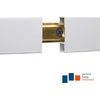image:imagePHS Gallery Rail System Kit 79 in Holds 154 lb Steel Cords  TR100 wall track steel cords amp artwork hooks complete art hanging system easy installation1