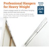 image:imagePHS Heavy Duty French Cleat Hanger 30 in Holds 250 lb  Aluminum z clips mirror hanging kit includes screws anchors amp bumpers for cabinets amp wall art