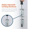 image:imagePHS Heavy Duty Picture Hanging JHooks Holds 100 lb per Pair 2 Pairs  Adjustable picture hangers with leveling system wall mount hardware for mirrors art amp frames25