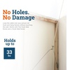 image:imagePHS Nylon Hanging Cables 72 in Holds 25 lb 5 Pack  Clear 2 mm loopend nylon cables compatible with picture rail systems ideal for gallery wall displays20