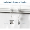 image:imagePHS Picture Rail Hanging System 5 Pack Molding Hooks amp Wire  Adjustable gallery rail hangers white molding hooks invisible wire gallery hanging system damagefree art display