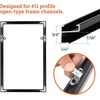 image:imagePHS Snap Hangers for 11 Metal Picture Frames No Tools Needed 100 Pack  Boomerang design toolfree installation no screws required fast amp secure frame mounting