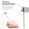 image:imagePHS Steel Cable Art Hanging System Holds 25 lb No Track Ceiling Mount  Adjustable picture hangers ceiling hanger gallery wall hanging system for photos frames amp artworks1 Pack