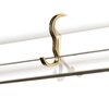image:imagePHS Brass Picture Rail Hooks Holds 25 lb 25 Pack  Molding hooks for picture rail hanging systems gallery rails dorm rooms amp art hanging25 Pack