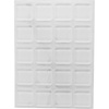 image:imagePHS Clear Rubber Bumpers 1 in Square 20 Pack  Selfadhesive rubber pads kitchen cabinet door bumpers drawer stops noise dampening glass amp frame backsClear