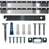 image:imagePHS French Cleat 10 in Holds 50 lb 2 Pairs with Security Lock  10 inch french cleat hangers holds 50 lb per pair with antitheft security screws amp anchors included2 Pack