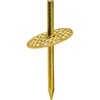 image:imagePHS Picture Hanging Nails Holds 20 lb 35 Pack One Step Hooks  Onestep brass picture hanging nails holds 20 lb disk design nail for small frames and photos on drywall
