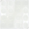 image:imagePHS Round Rubber Bumper Pads 123 in 16 Pack Clear for Glass Tables  Selfadhesive antislip pads thin rubber spacers noscratch protection for glass tabletops cutting boards amp furniture96 Pack