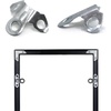 image:imagePHS Snap Hangers for 11 Metal Picture Frames No Tools Needed 100 Pack  Boomerang design toolfree installation no screws required fast amp secure frame mounting