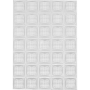 image:imageCloverdale Clear Rubber Feet 516 in Tall Square 35 Pack  Selfadhesive nonslip bumper pads for cutting boards electronics laptops amp appliancesClear