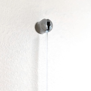 image:imagePHS Adjustable Picture Hanging System  Bullet Hanger with Nylon Cable amp Gallery Hooks  Art Hanging System  Art Cable Supports 25 lbs  No Track Needed