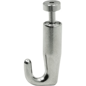 image:imagePHS Adjustable Picture Rail Hooks 10 Pack  Selfgripping Jhooks art hanging hooks fits 20 mm steel cables picture rails amp gallery hanging system