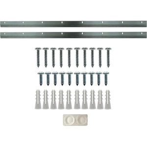 image:imagePHS French Cleat Hanger 30 in with Screws amp Anchors for Mirrors  Aluminum french cleat hanger z bar clip 30 inch includes anchors and bumpers for mirrors art cabinets 1 pack10