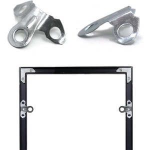 image:imagePHS Snap Hangers for 11 Metal Picture Frames No Tools Needed 100 Pack  Boomerang design toolfree installation no screws required fast amp secure frame mounting